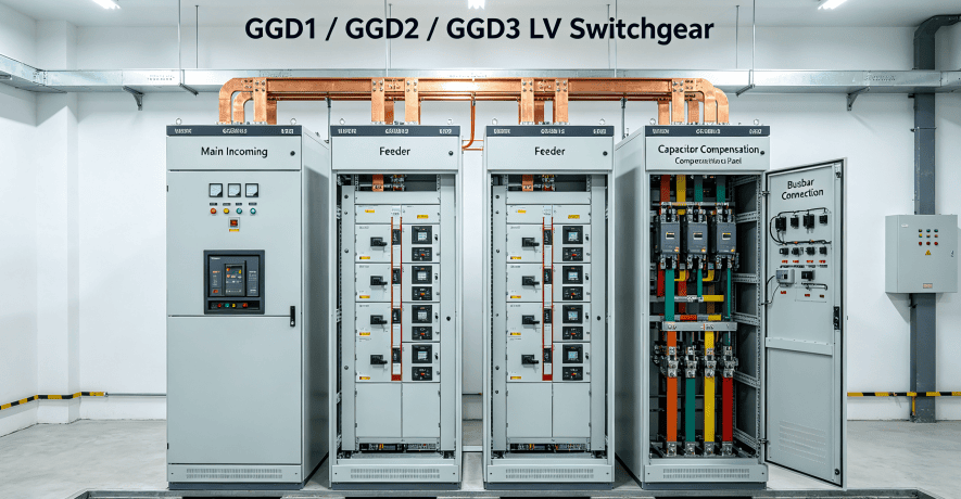 Low Voltage Power Factor Correction Cabinet (PFC Cabinet) ...
