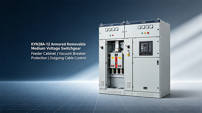 KYN28A-12 Armored Removable Medium Voltage Switchgear (Feeder Cabinet) - HV Switchgear Assembly - Anwoke
