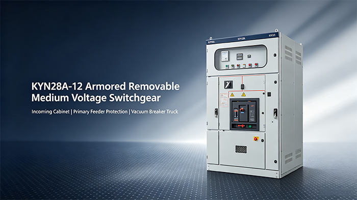 KYN28A-12 Armored Removable Medium Voltage Switchgear (Incoming Cabinet) - HV Switchgear Assembly - Anwoke