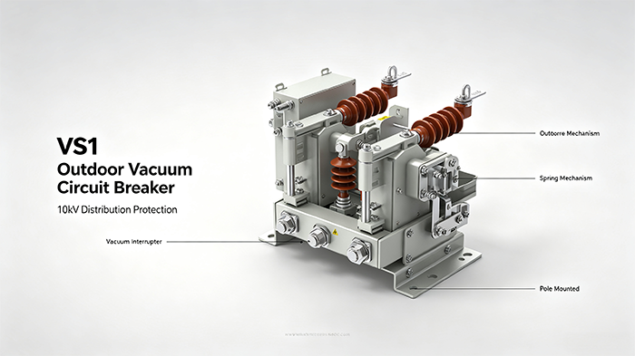 VS1 Outdoor Vacuum Circuit Breaker - Core Components - Anwoke